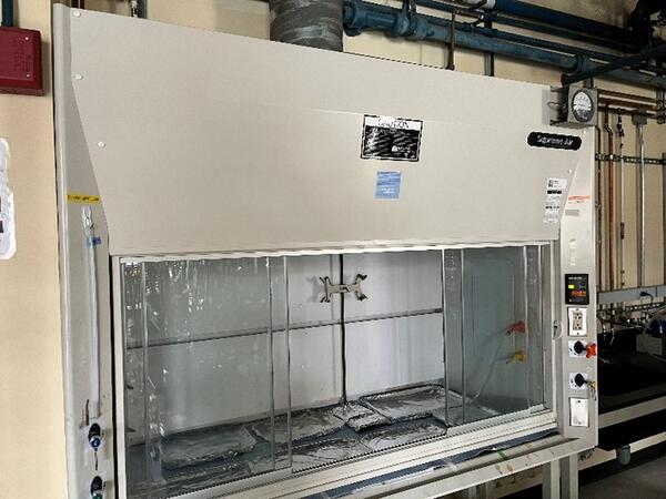 exhausted enclosure